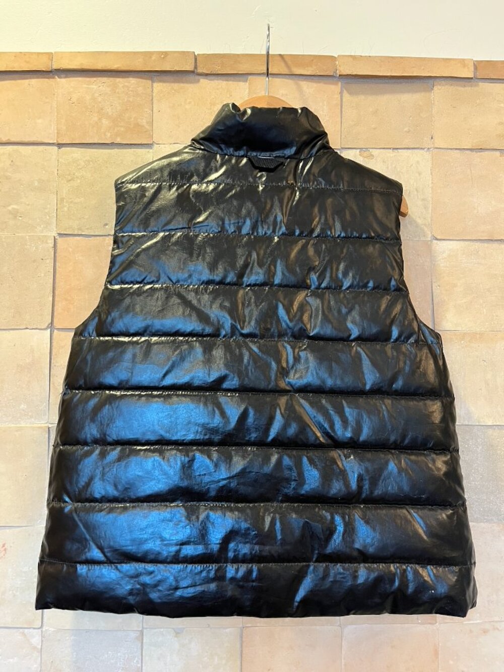 J Crew Puffer Vest Leopard Print Size M - Picture 5 of 5